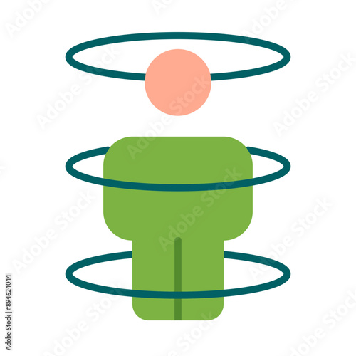 Teleportation Flat Icon