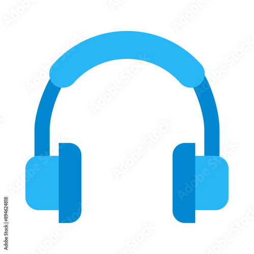 Headphones Flat Icon