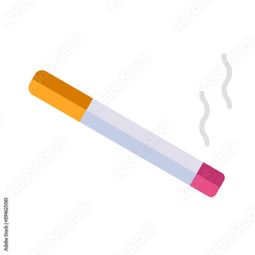 Cigarette Flat Icon