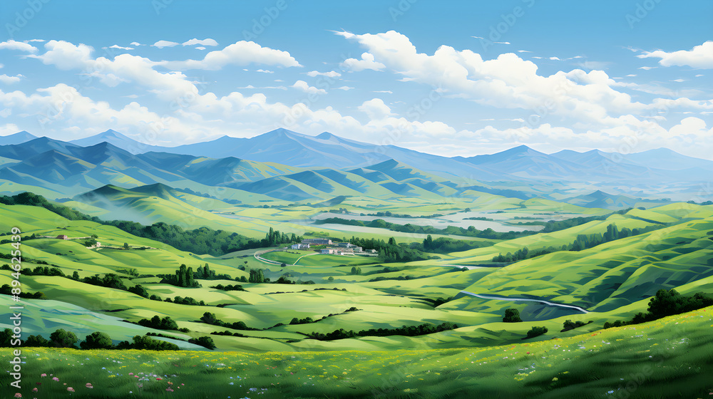 Serenity Unfolded: The Pure Essence of a Lush Green, Human-free Environment Serenity Unfolded: The Pure Essence of a Lush Green, Human-free Environment