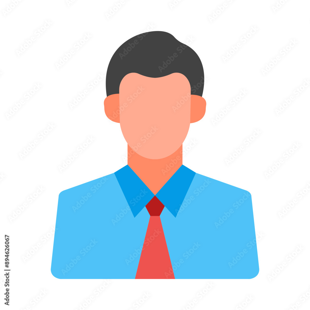 Businessman Flat Icon Businessman Flat Icon