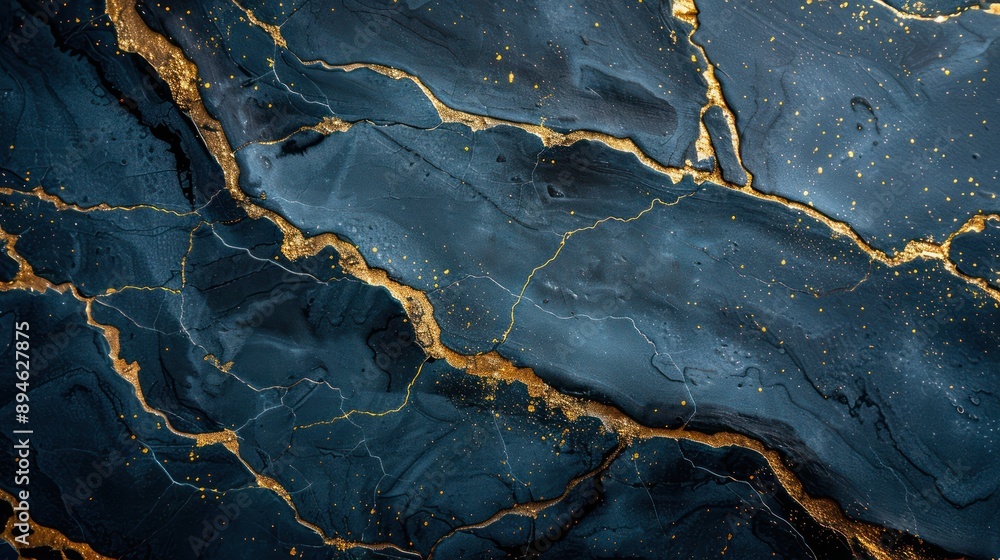 Abstract Blue and Gold Veined Marble Texture Background, Artistic Surface with Natural Veined Patterns, High Resolution Image for Design Projects Abstract Blue and Gold Veined Marble Texture Background, Artistic Surface with Natural Veined Patterns, High Resolution Image for Design Projects