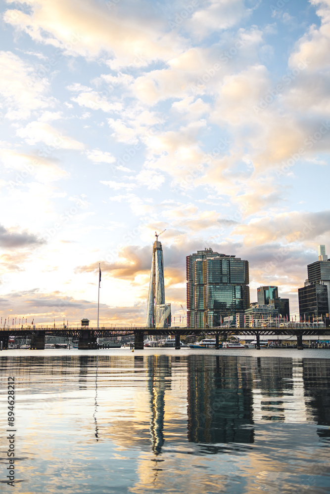 Naklejka premium City Reflections