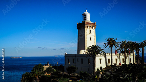 The architecture of Tangier in Morocco