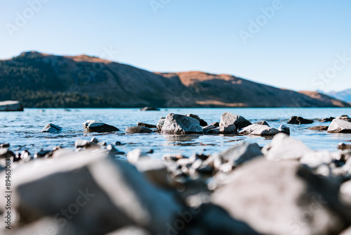 Lake and Moutains photo