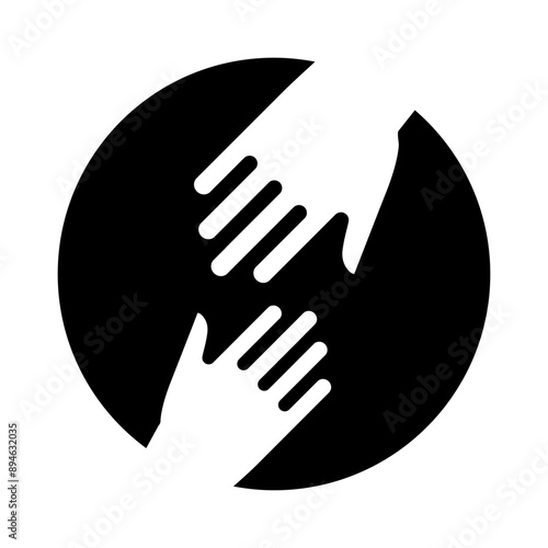 Helping, support icon vector illustration graphic design