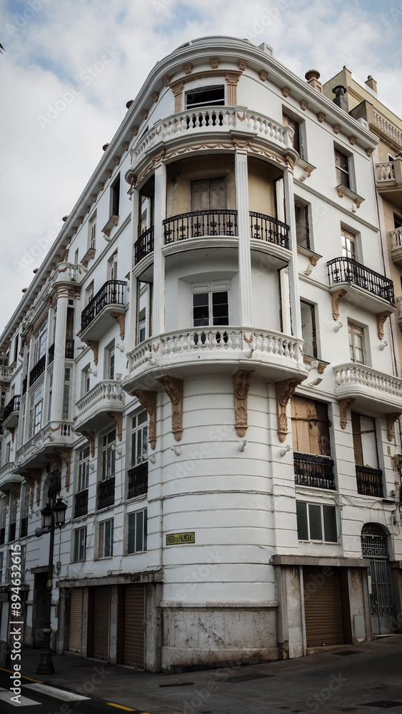 Fototapeta premium The view of Ceuta, Spanish territory in Northern Africa