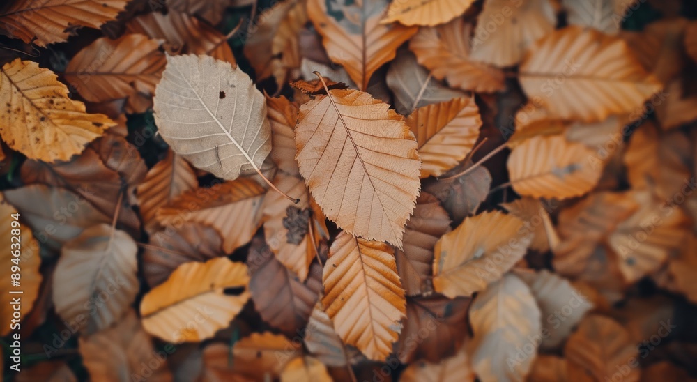 Autumn Leaves on the Forest Floor Autumn Leaves on the Forest Floor