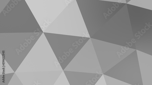 abstract grey and white tech geomantic corporate design background. photo