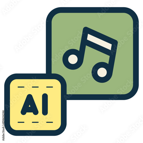 ai music song icon