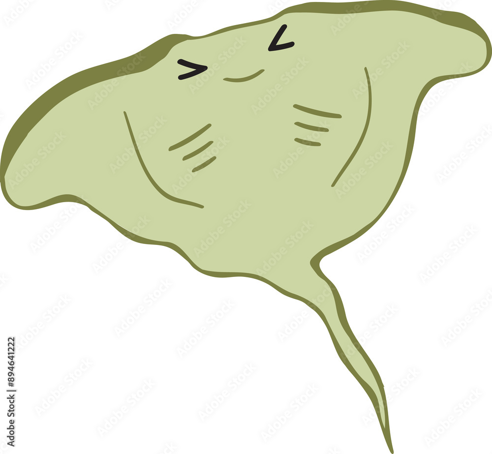 cute stingray cartoon, fish sea animal. cute stingray cartoon, fish sea animal.