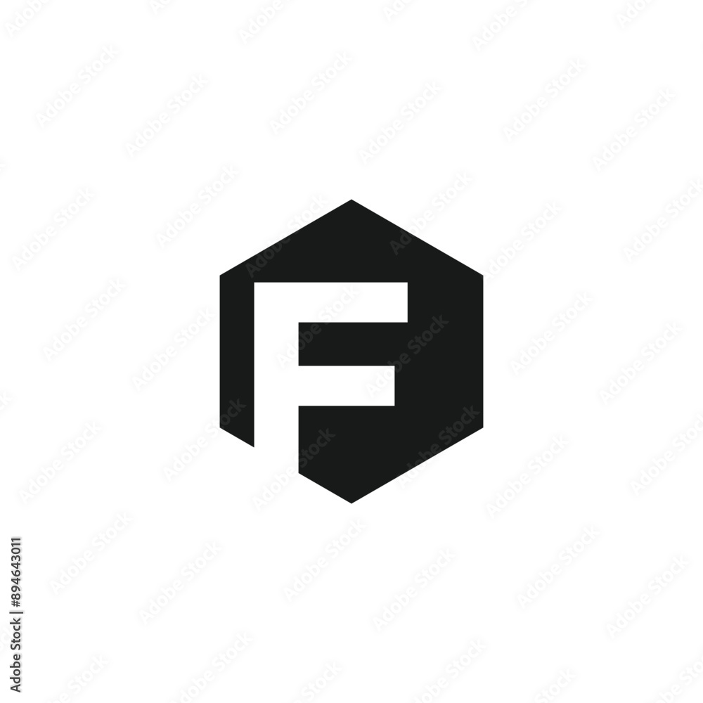 Letter F logo design vector with universal form and creative idea Letter F logo design vector with universal form and creative idea