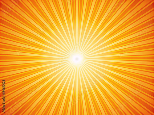 Wallpaper Mural abstract sun background, orange sun rays background design template Torontodigital.ca