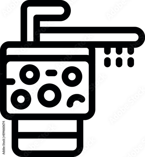 Ophthalmologist equipment checking eyesight using modern technology for examination and diagnosis