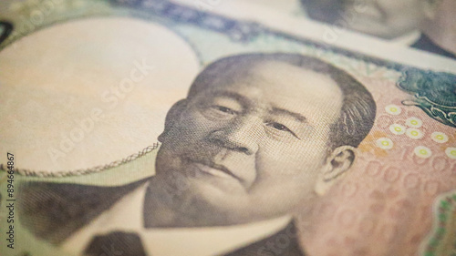 Wallpaper Mural Very Close Up of the New Japanese 10000Yen Banknote
新紙幣　1万円札 Torontodigital.ca