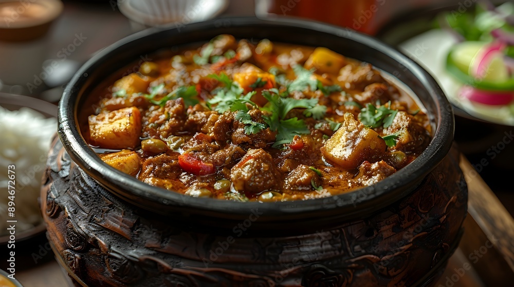 Fragrant Curry Dish Delivered by Charming Horse-Drawn Carriage Fragrant Curry Dish Delivered by Charming Horse-Drawn Carriage