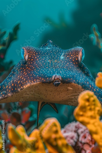 Bluespotted Ribbontail Ray photo