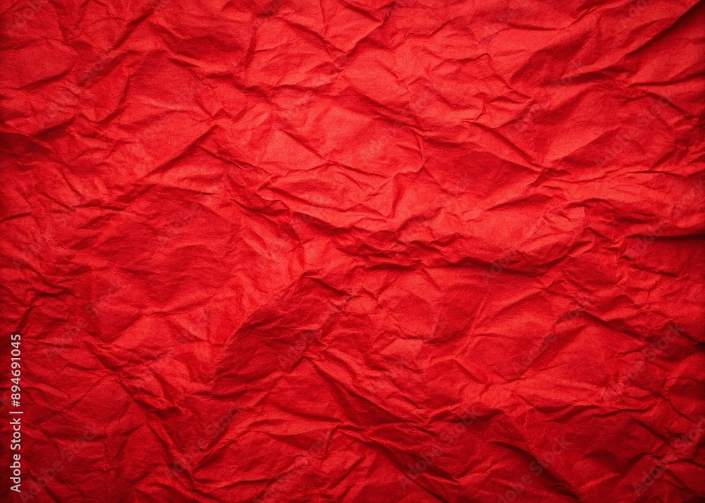 Vibrant red paper texture background with subtle wrinkles and gentle folds, adding a pop of color to any design or composition. Vibrant red paper texture background with subtle wrinkles and gentle folds, adding a pop of color to any design or composition.