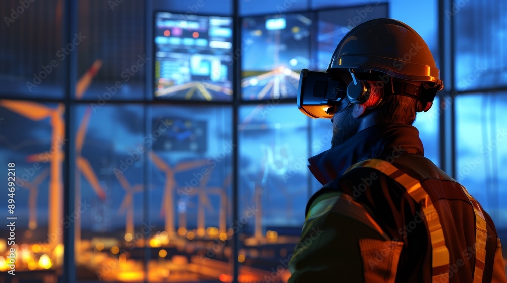 Wind energy technician training program using virtual reality Wind energy technician training program using virtual reality
