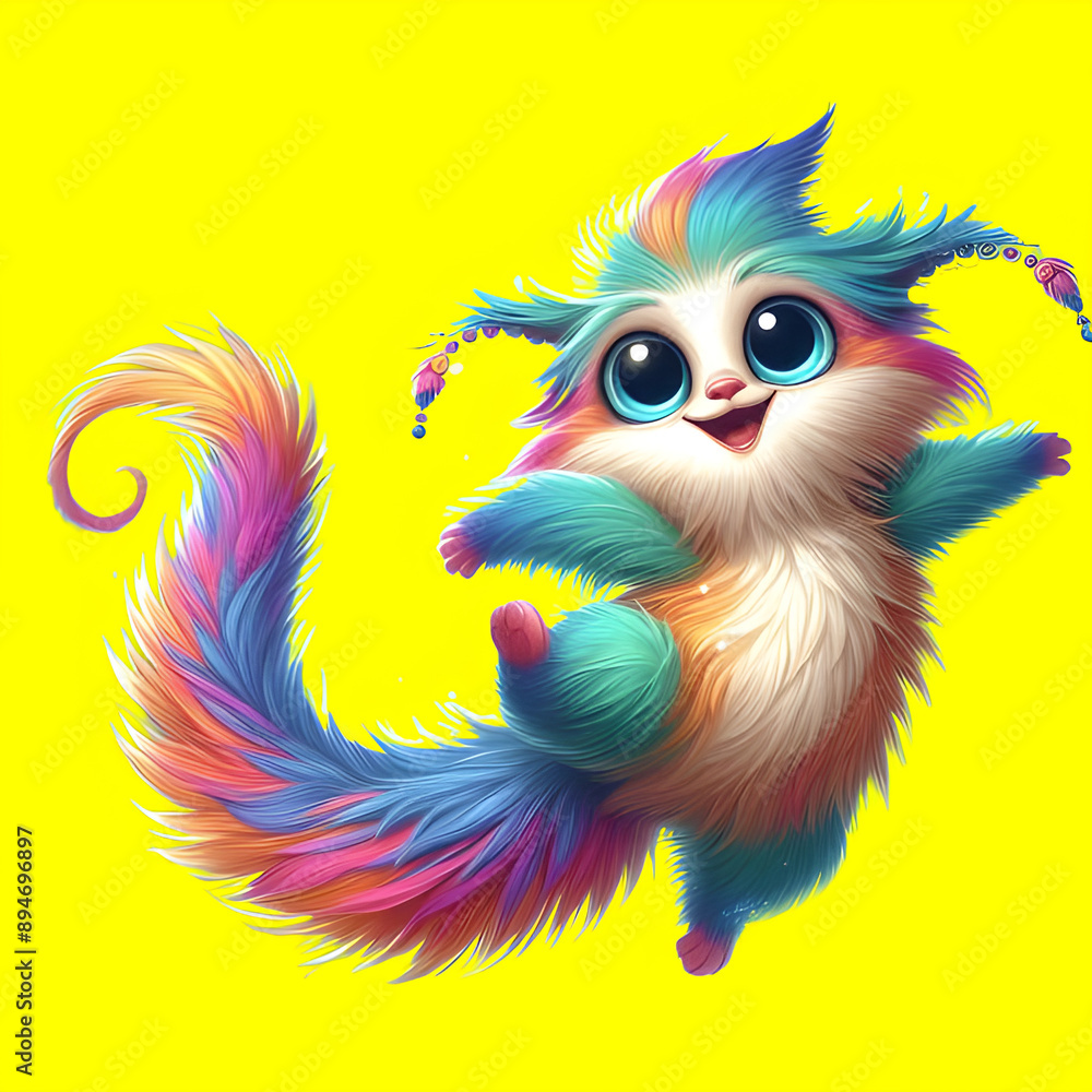 Vibrant Fantasy Creature Vibrant Fantasy Creature