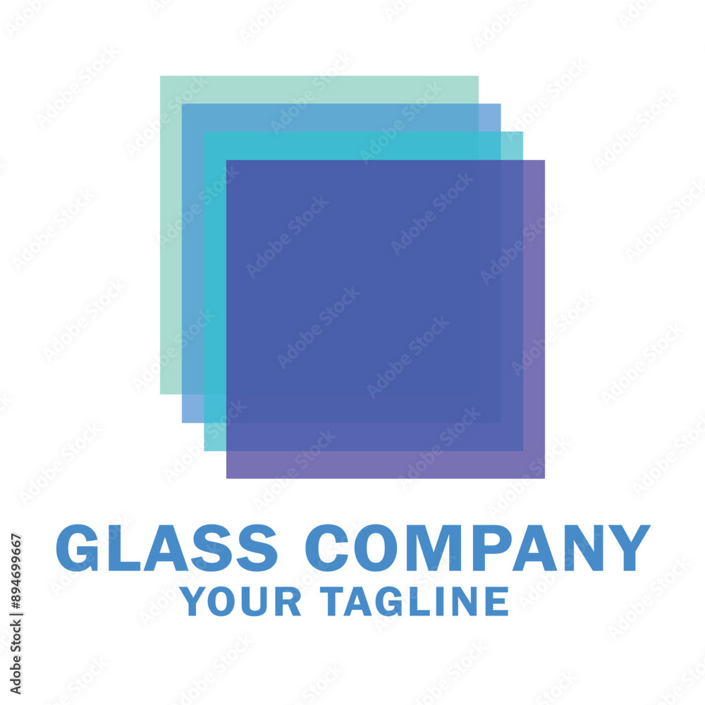 Fototapeta premium glass logo 10