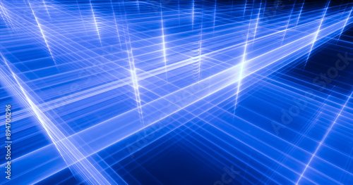 Computer generated abstract tehnology 3D illustration. Three-dimensional 3D fractal, texture