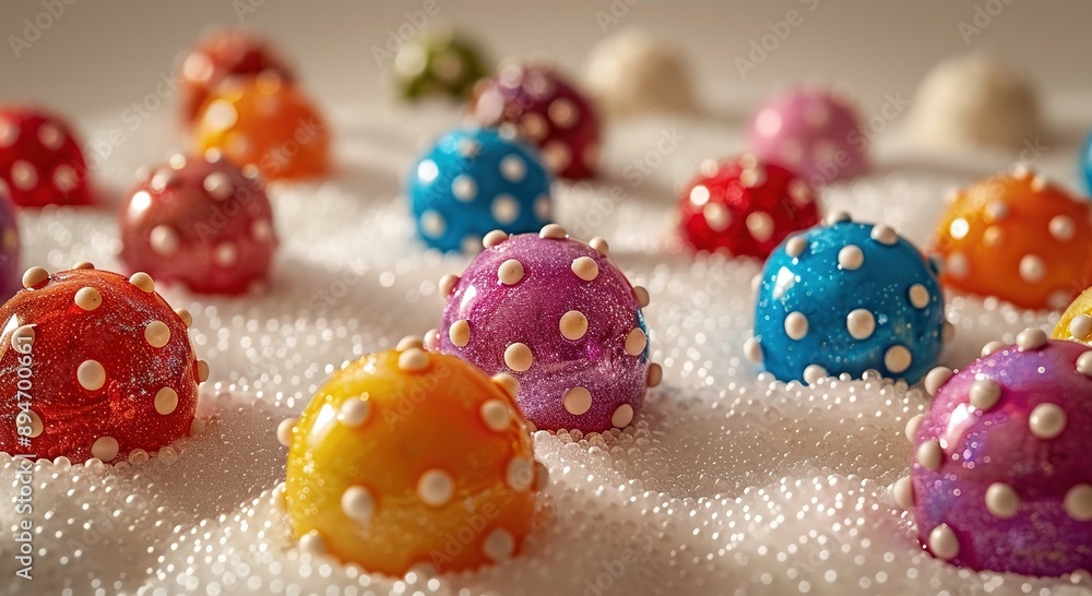 A playful polka dot pattern UHD wallpaper A playful polka dot pattern UHD wallpaper