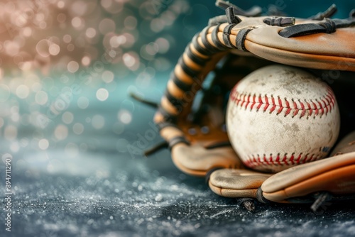 Baseball In A Glove