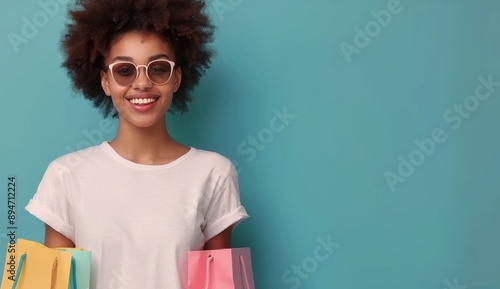Woman Shopping With Bags