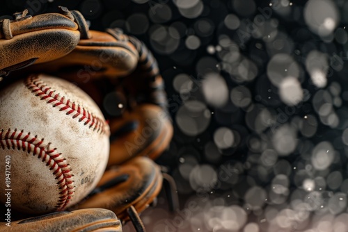 Baseball In A Glove