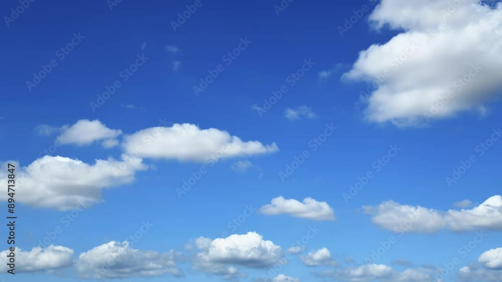 Time lapse of bue sky with some clouds Time lapse of bue sky with some clouds
