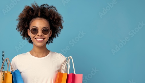 Woman Shopping With Bags