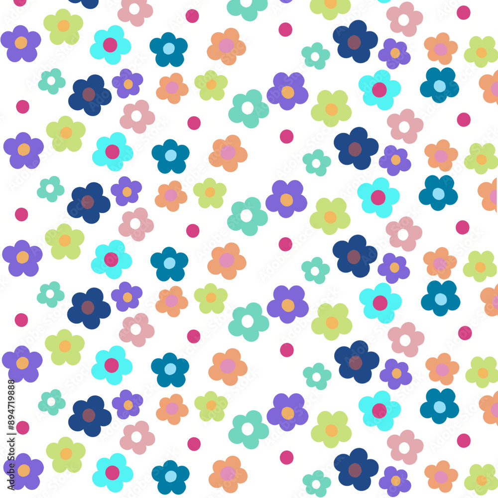 seamless pattern with flowers seamless pattern with flowers