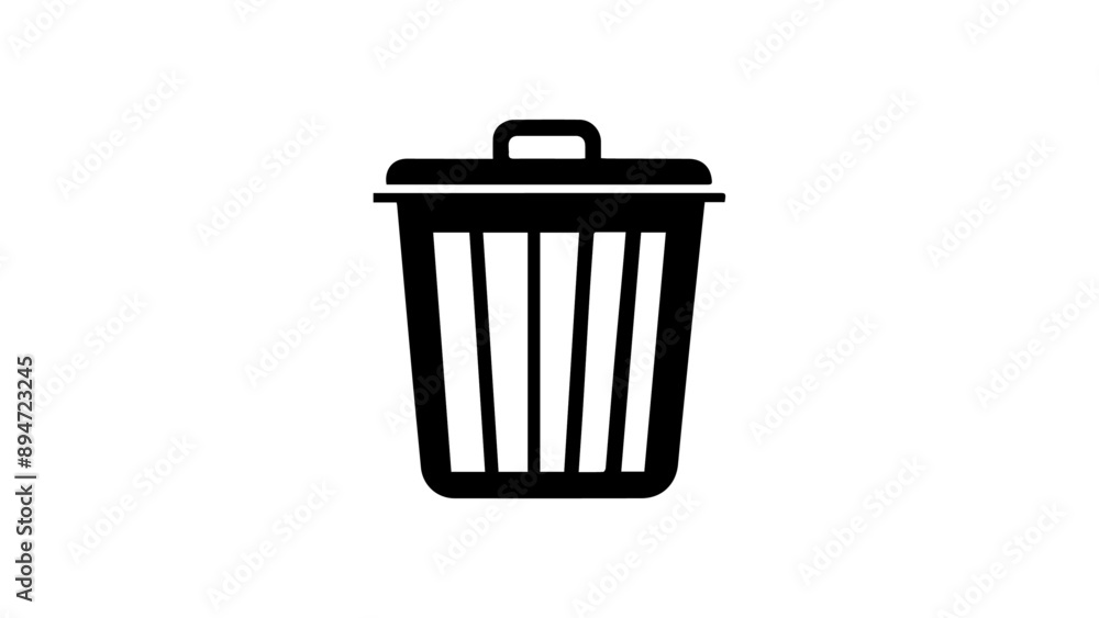 simple trash can icon simple trash can icon