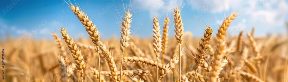 Wheat field, commodity production, grain consumption Wheat field, commodity production, grain consumption