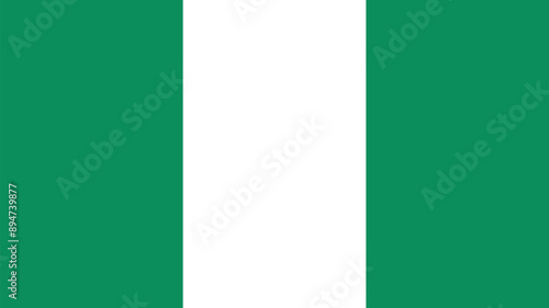 Free Download Official vector flag of Nigeria. Illustration eps10. - GFXLoad