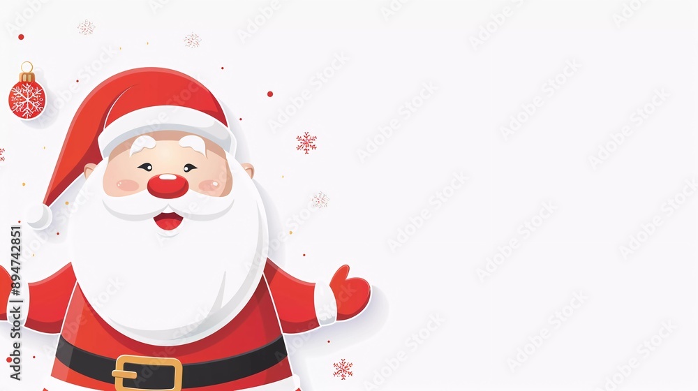 christmass event poster background with santa clause character in soft pastel color christmass event poster background with santa clause character in soft pastel color