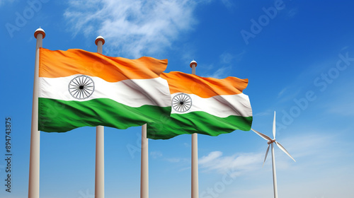 Wind turbines with Indian f...
