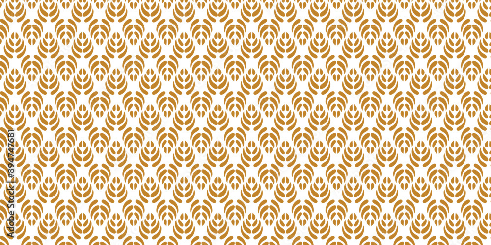 Vector floral damask seamless pattern. Elegant abstract art nouveau background. Classic flower motif texture.
Vector floral damask seamless pattern. Elegant abstract art nouveau background. Classic flower motif texture.