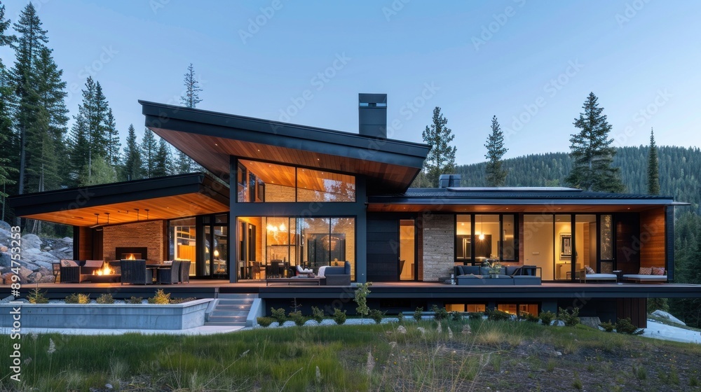 Mountain Retreat Modern Home Mountain Retreat Modern Home
