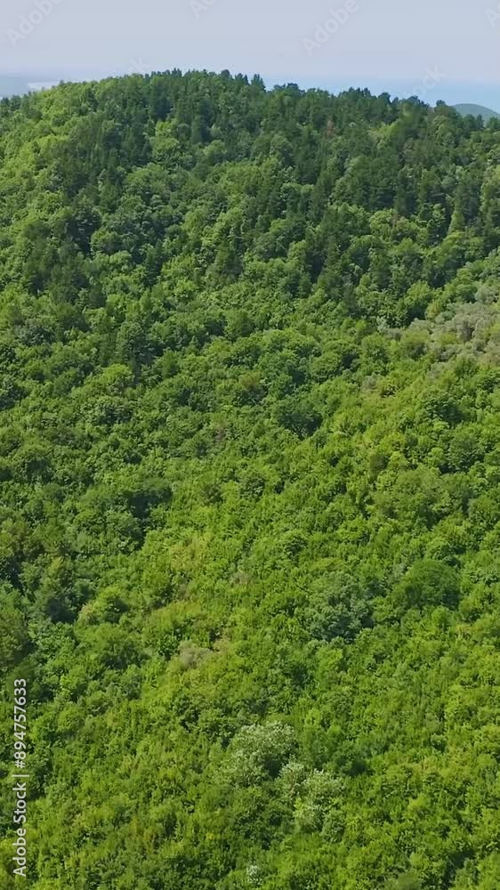 Aerial view of beautiful Albania landscape Aerial view of beautiful Albania landscape
