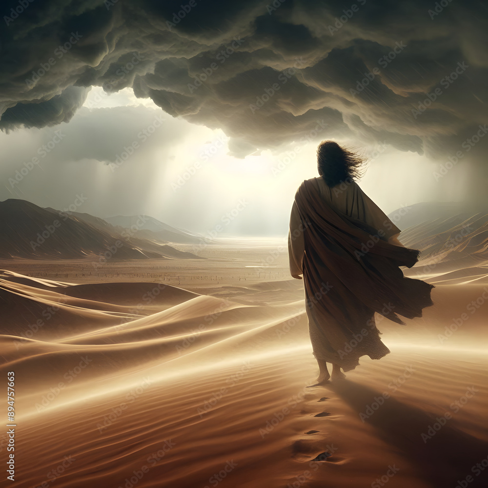 Jesus in the Desert