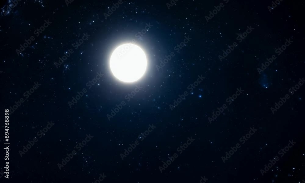 An eclipse viewed from space 4K Video An eclipse viewed from space 4K Video