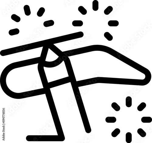 Icon of a helicopter spraying insecticide over a field at night