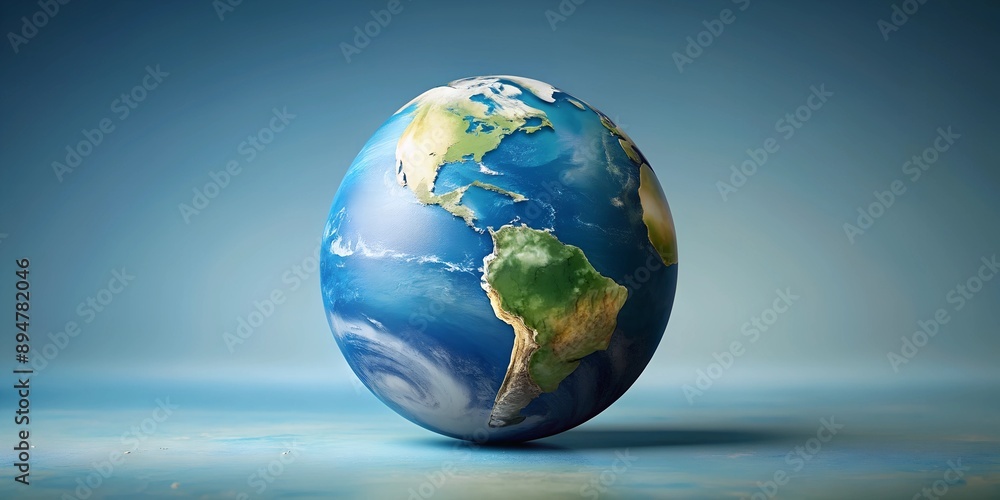 easter egg as planet Earth copy space AI-Created Content easter egg as planet Earth copy space AI-Created Content