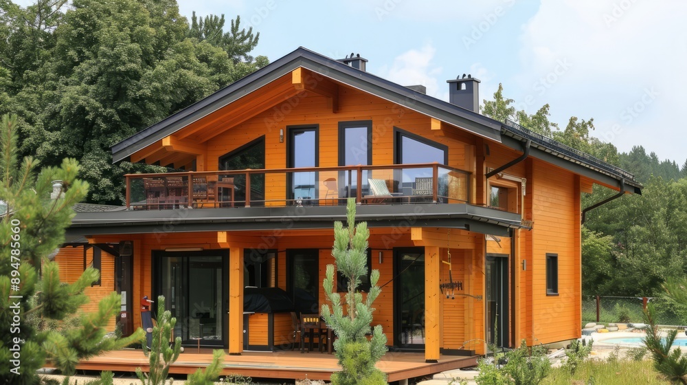 Projects of houses from SIP panels Projects of houses from SIP panels