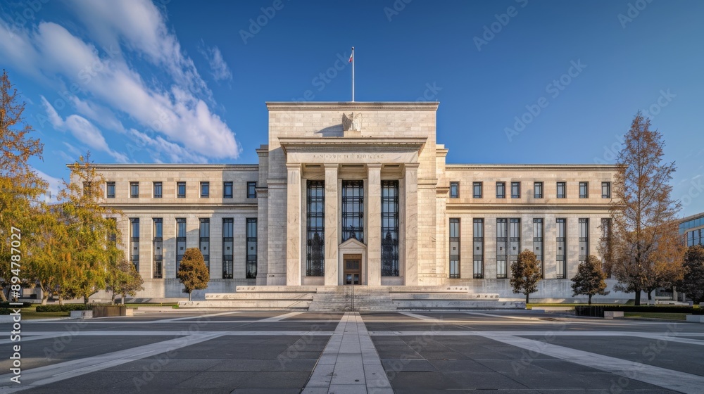 Obraz premium Federal Reserve Building in Washington D.C.