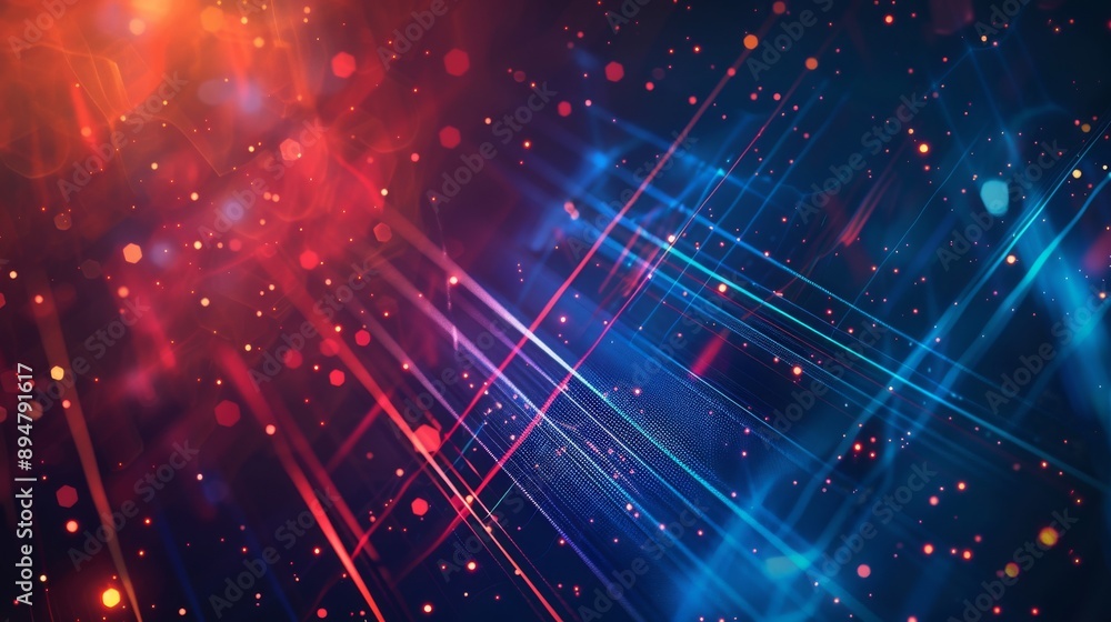 Obraz premium Abstract tech background for website.