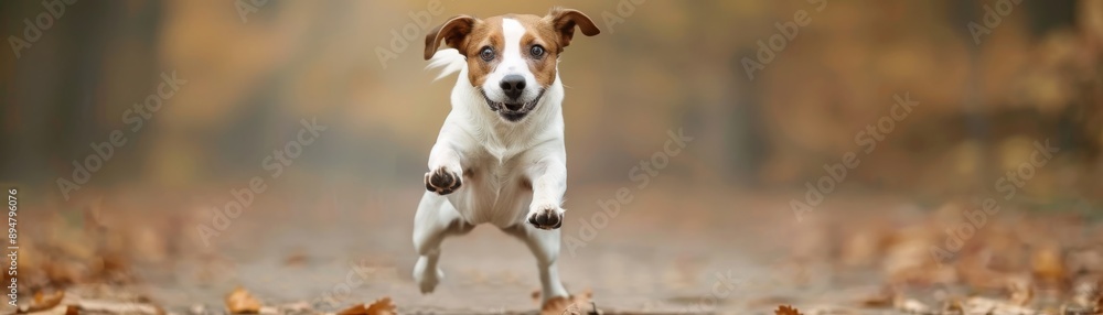 Energetic Dog Performing Canine Freestyle Twirl in Bright Outdoor Setting with Copy Space Energetic Dog Performing Canine Freestyle Twirl in Bright Outdoor Setting with Copy Space