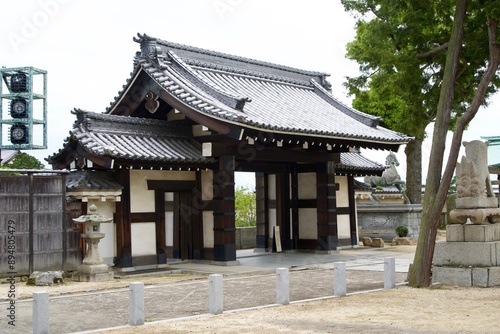 Gate of Fukiage Shrine in Imabari Castle